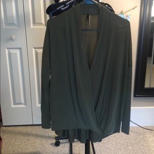 Olive Green Blouse